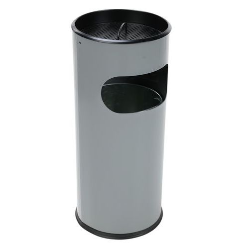 Papelera-cenicero con tapa - 30 L y 50 L - Manutan Expert