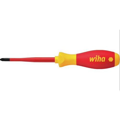 Destornillador Phillips SoftFinish® electric slimFix. PH1 - Wiha
