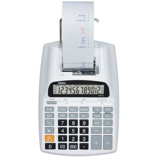 Calculadora semiprofesional con función de impresión USB 30032 - Desq