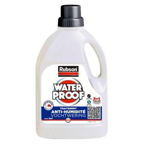 Tratamiento de paredes interiores húmedas Waterproof - Rubson