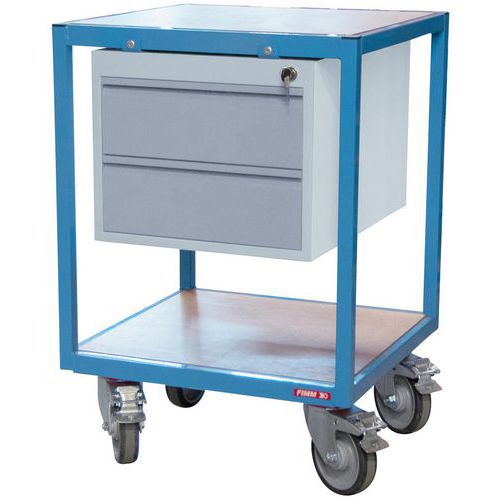 Carro auxiliar con 2 cajones - 400 kg - Fimm