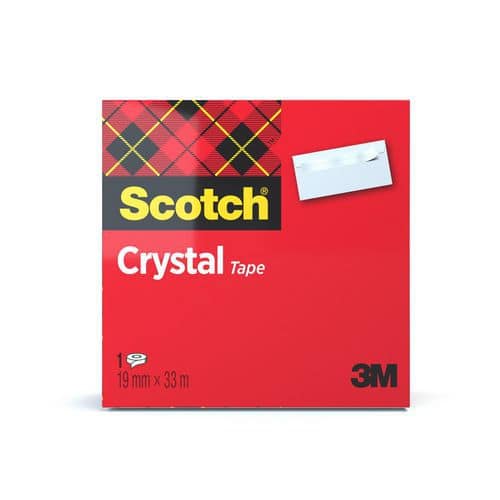 Cinta adhesiva transparente Crystal - Scotch