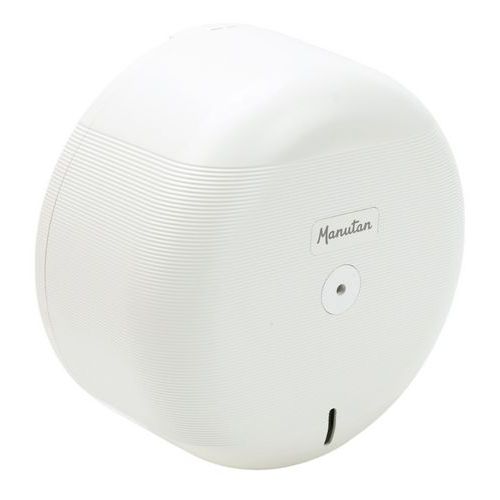 Dispensador de papel con desenrollado frontal - ABS reciclado - Manutan Expert Dispensador de papel con desenrollado frontal - ABS reciclado - Manutan Expert