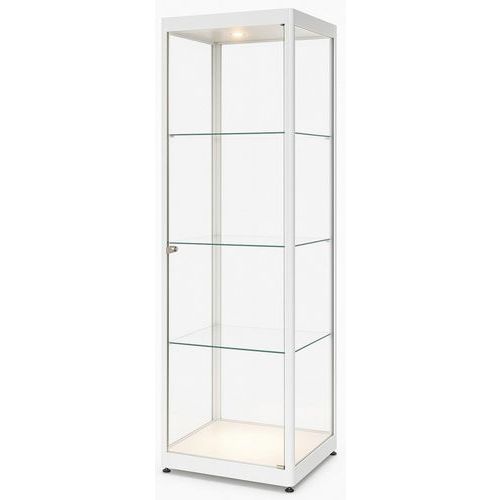 Vitrina de exposición de columna - 50×50×200 cm - Sarazino Vitrina de exposición de columna - 50×50×200 cm - Sarazino