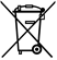 logo poubelle barree