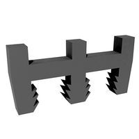 Conectores de PVC para 536 Akwadek™ y 537 Flexdek™ - Notrax