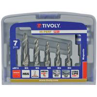 Brocas perforadoras HSS Shock Serie vástago hexag. - Tivoly