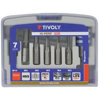 Maletín de machos de roscar HSS Shock Serie - Tivoly