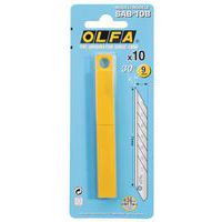 Cuchilla SAB-10B para cúter A-1 - Cuchilla de 9 mm - Olfa