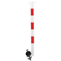 Poste de cadena - PVC - Para clavar