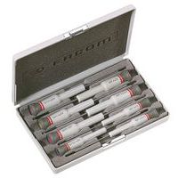Estuche de 8 destornilladores planos Micro-Tech® - Phillips®