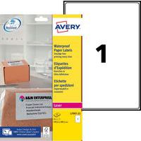 Etiqueta de envío resistente al agua ultraadhesiva láser - Avery