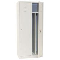 Vestuario para industria sucia - Con llave - Anchura 400 mm - Con base- Manutan