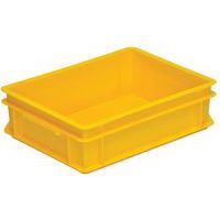 Caja apilable norma Europa color amarillo RAKO - de 10 a 42 L