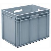 Caja apilable norma Europa color gris RAKO - de 45 a 100 L