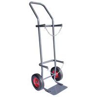 Carretilla de acero portabotellas para cargas pesadas - 200 kg - Manutan Expert