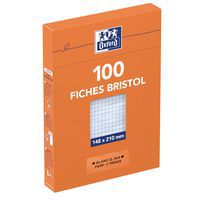 Ficha Bristol y tarjeta de visita