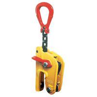 Pinza automática - Carga de 1.500 a 4.500 kg - Con boca dentada
