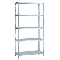 Estantería maciza chapada Quick-Fix Plus - Altura 2000 mm - Ancho 1000 mm - Schulte
