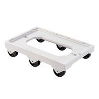 Base rodante de acero 6 ruedas - Capacidad 250 kg - GILAC