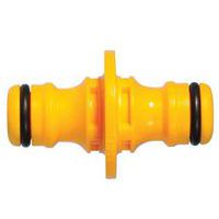 Acoplador de riego macho doble - Hozelock