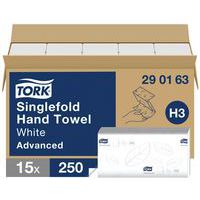 Toallitas de papel Tork Advanced H3 - Plegadas en Z