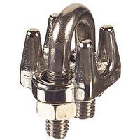 Sujetacables de estribo de acero galvanizado