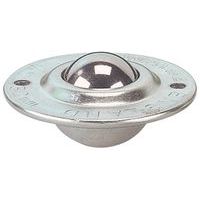 Bola de transporte de acero - Fijación por encaje y tornillos