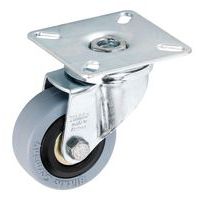 Rueda con pletina - Carga de 40 a 70 kg - Pivotante