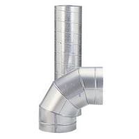 Codo de 90° para conductos de ventilación rígidos - Ø 160 a 315 mm