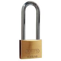 Candado serie 65 - Con llaves diferentes y arco alto- 2 llaves