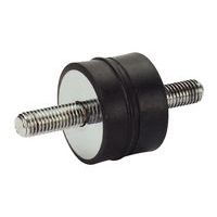 Soporte antivibraciones Radiaflex® con 2 varillas roscadas - Tamaño de roscado M16