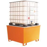 Bandeja colectora de acero - 1050 L - Manutan Expert