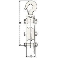 E = grosorH = altura