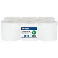 Rollo de toallitas de papel - Blanco - MP Hygiène