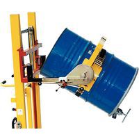 Volteador de barriles para carretilla elevadora - Capacidad de carga de 300 y 600 kg