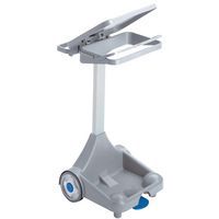 Carro portabolsa de basura con tapa y pedal - 120 L - Manutan Expert