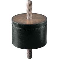 Soporte antivibraciones universal con 2 varillas roscadas - Tamaño de roscado M12