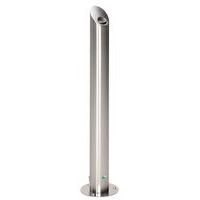 Cenicero en columna de acero - Con techo - 4,2 L