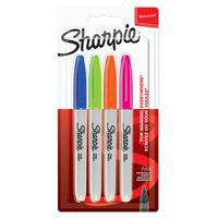 Juego de 4 rotuladores permanentes Sharpie Fine - divertidos surtidos - Sharpie®