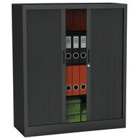 Armario con persianas Premium unido - Altura 136 cm