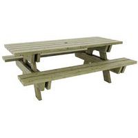 Mesa de picnic - Para anclar - Manutan Expert