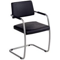 Silla de conferencias con patas tipo trineo Bizzy
