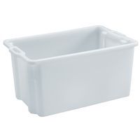 Caja rectangular apilable y encajable - Longitud de 550 mm a 720 mm - De 50 L a 90 L