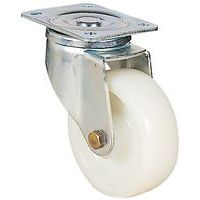 Rueda pivotante con pletina - Carga de 300 a 900 kg
