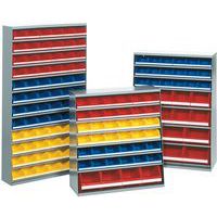 Armario con 40 cajas abertura frontal - Baja - Sin puerta - Manutan.es