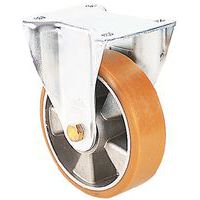 Rueda fija con pletina - Capacidad de 180 a 900 kg