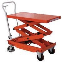 Mesa elevadora móvil - Capacidad de 150 a 500 kg