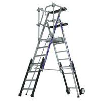 Plataforma plegable PIR PIRL Sherpascopic Saloon - 5-7 escalones - Tubesca Comabi