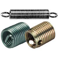 Vaso, inserto, resorte y rosca Helicoil